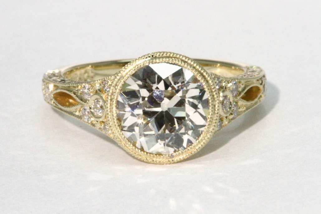 Tessa, ANTIQUE Boston Ring and Gem