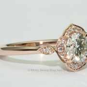 Rose Gold Petal Halo