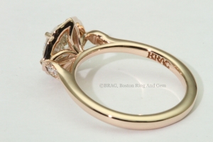 Rose Gold Petal Halo