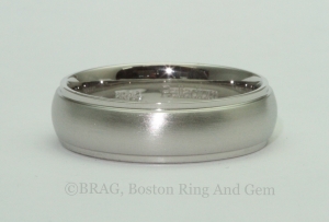 palladium men's wedding band classic