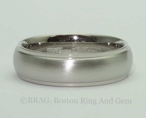 palladium men's wedding band classic