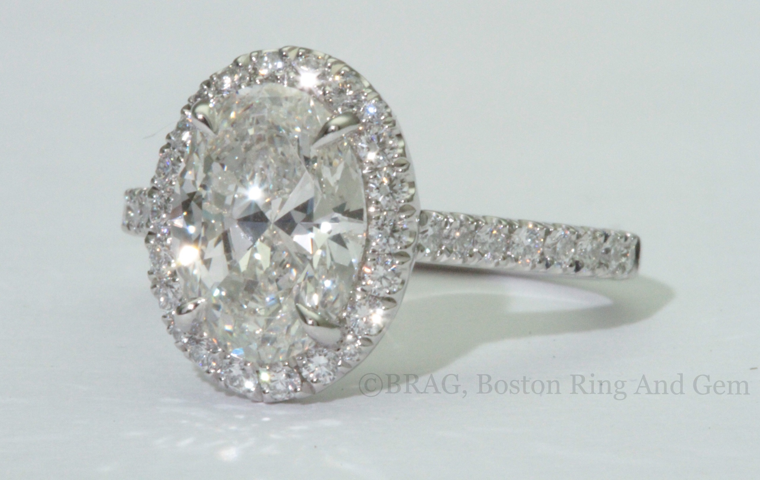 Oval-Cut Diamond Engagement Rings | Boston Ring and Gem