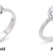 Choosing the perfect engagement ring: White gold vs platinum pros and cons