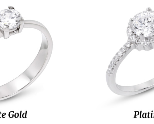 Choosing the perfect engagement ring: White gold vs platinum pros and cons