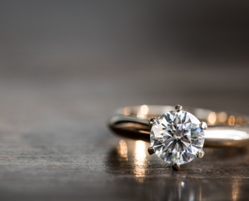 Does the Engagement Ring Go Before the Wedding Band?